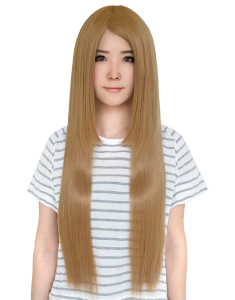 Non-transparent Wig