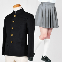 ★Improved!! ★ Gakuran & Color Pleated Skirt