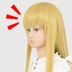 ★For parents and children!★Child size wig “Kids Long” now on sale!