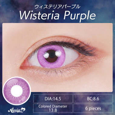 Assist ChouChou Shutella 1Day Wisteria Purple