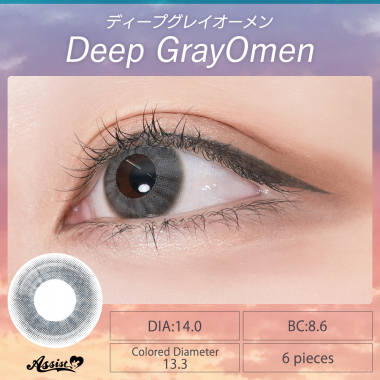 Rolace 1Day　Deep Gray Omen