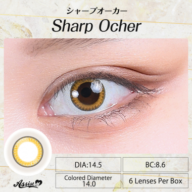 Husky Eye:Re 1Day Sharp Ocher