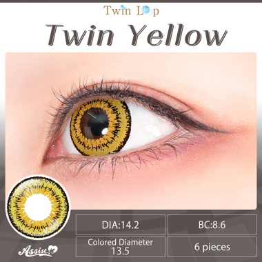 Twin Loop 1Day Neo Twin Yellow