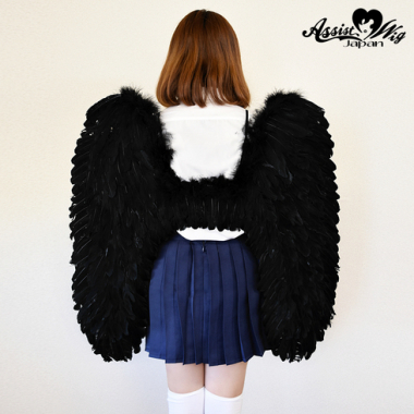 Angel wing black