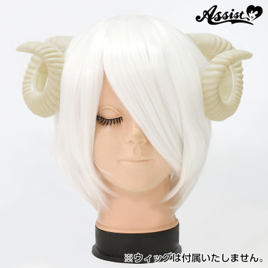 Sheep horn white clip type