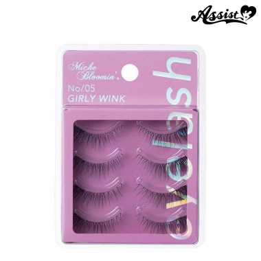 False Eyelashes Mish Bloomin Eyelash No.05 Girly Wink