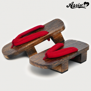 Geta (grilled) 5.5cm Thong Red