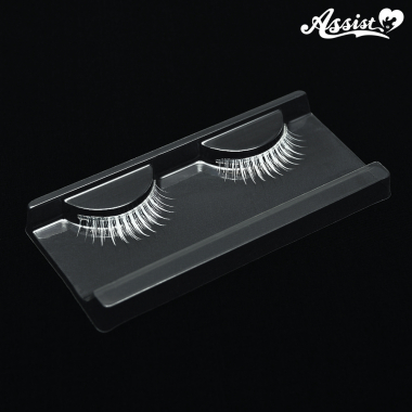 color false eyelashes white