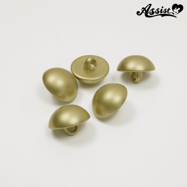 Dome Button Type A 1.8cm 5 Pcs Matt Gold