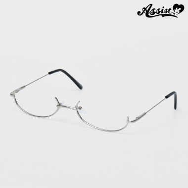 Oval Half Frame Glasses