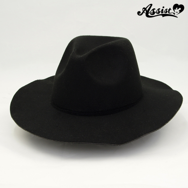 Wide-brimmed hat base