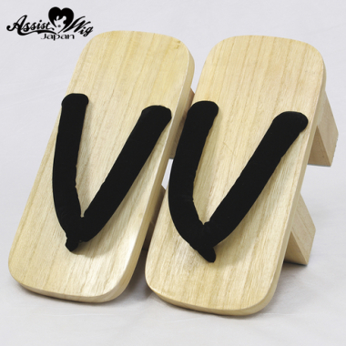 High clogs 10.5 cm　Throw Black