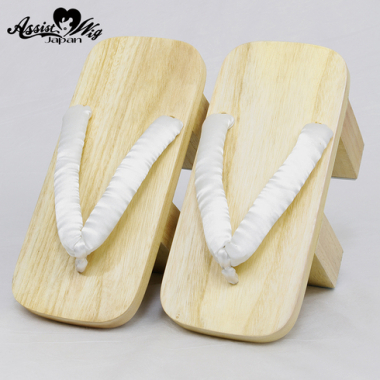 High clogs 10.5 cm　Nostalgia White