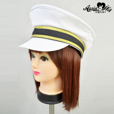 military cap　White
