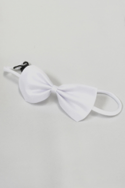 A bow tie White