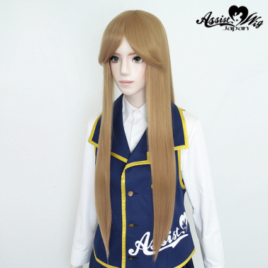 Long Wig with 1 Round Skin Top　Mocha NMC-140