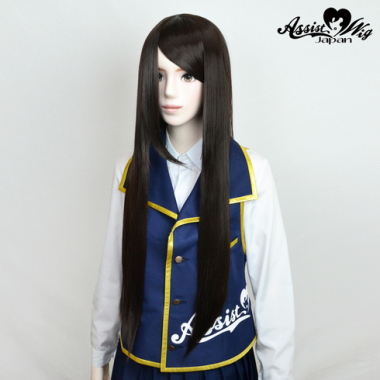 Non-transparent Wig Bitter Brown 4