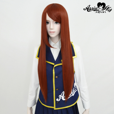 Non-transparent Wig　Brick Orange 350