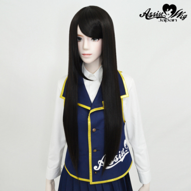 Non-transparent Wig　School Black NSCB-94