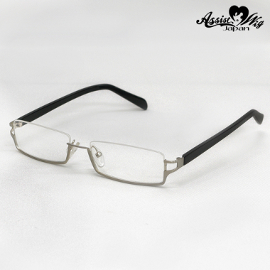 Half Frame Glasses (lower Type) Silver
