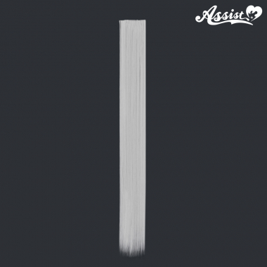 90cm Wefts 1 Piece　White Silver 60