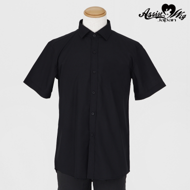 Colore Shirt (Men's Style, Short Sleeves) Black