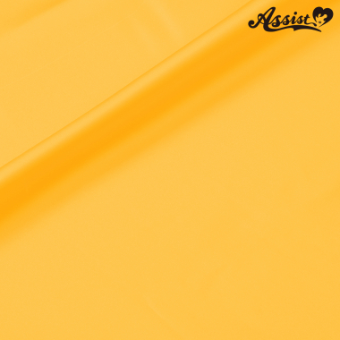 Assist Satin Fabric 125cm Wide X 50cm Yellow/Orange No.22