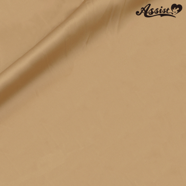 Assist Satin Fabric 125cm Wide X 50cm Brown No.14