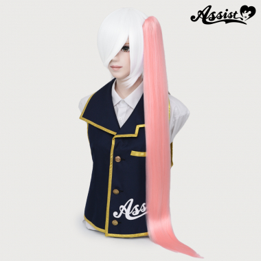 100cm Clip-in Wig　Pinky Ribbon NPRI-163