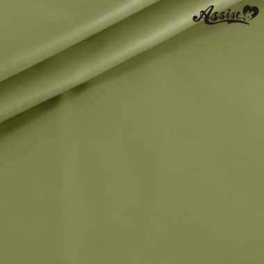 Stretch Synthetic Leather Fabric 135cm Wide X 50cm Green