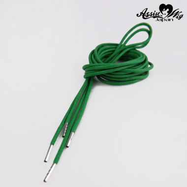 Shoelace 270 cm (round cord)　Green
