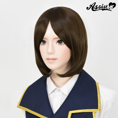 Inward Curls Bob　Brown 8