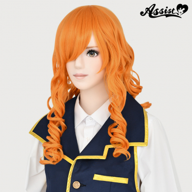 Long And Curly Valencia Orange NVO-84