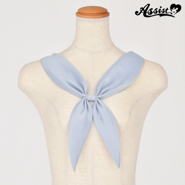 Scarf-style Ribbon Type 2　Gray