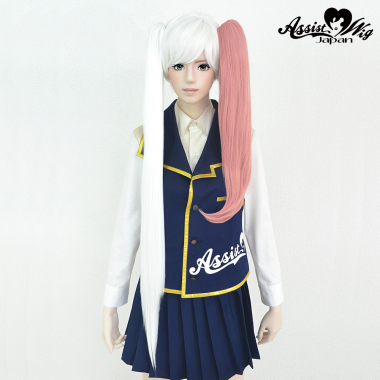 Volume Clip-in Wig　Rose Pink NDR-14