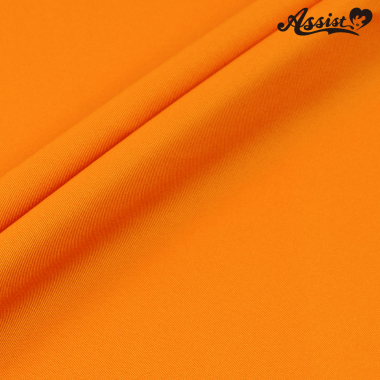 Polyester Gabardine 150cm Wide X 50cm Yellow/Orange　No.23