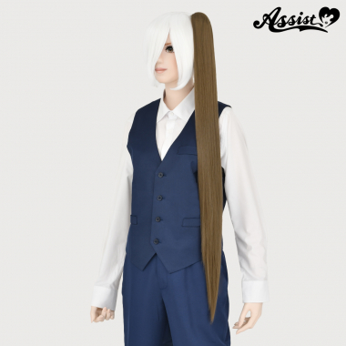 100cm Clip-in Wig　Oil Brown NOLB-139