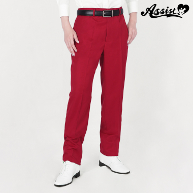 [Easy To Pose In] Colored Slacks　burgundy