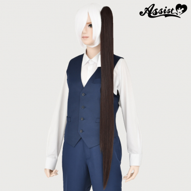 100cm Clip-in Wig　Fanny Brown NFBR-174