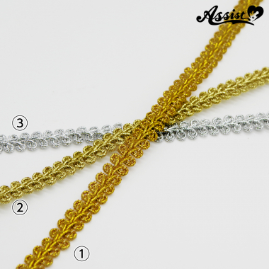 Blade Type A 1cm Width X 1M　yellow gold