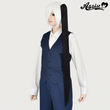 100cm Clip-in Wig　Black Purple NPABD-8