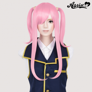 Twin Tail Wig Light Pink NPI-6