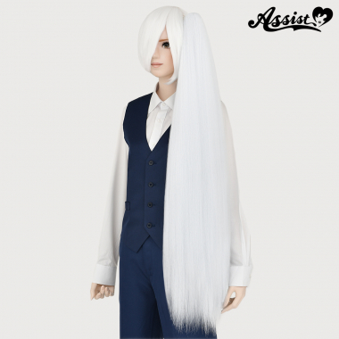 Waffle Clip-in Wig Powder Snow NPD-182