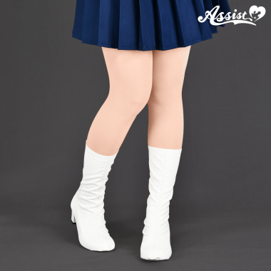 Boot Covers Short　White