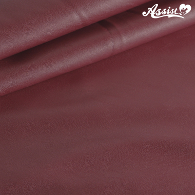 Stretch Synthetic Leather Fabric 135cm Wide X 50cm Pink/Red No.31