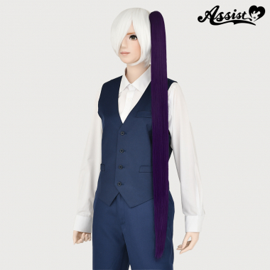 100cm Clip-in Wig　Viola Purple NVP-197