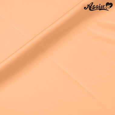 Assist Satin Fabric 125cm Wide X 50cm Yellow/Orange No.24