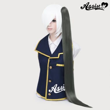 100cm Clip-in Wig　Steel Gray NSGRY-164