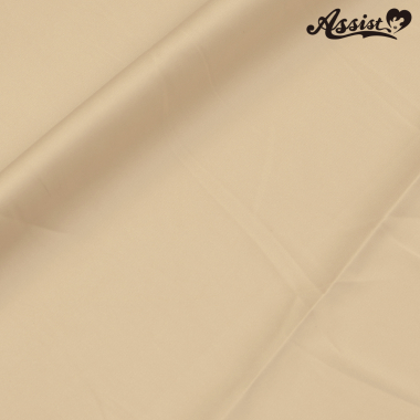 Assist Satin Fabric 125cm Wide X 50cm Brown No.18