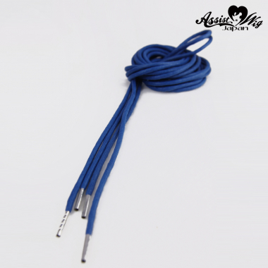Shoelace 270 cm (round cord)　Blue